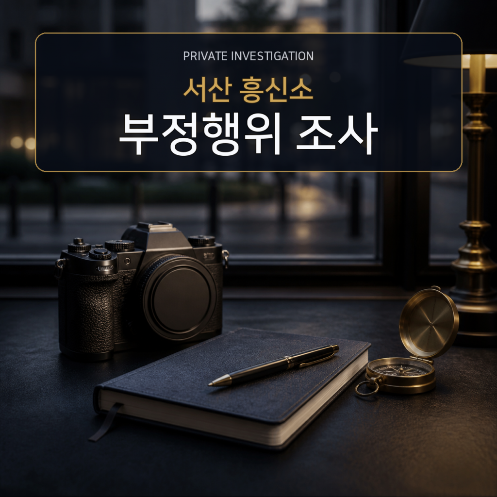 서산 부정행위 사실조사 전문 흥신소